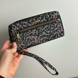 Travelon Leopard Print Travel Wallet RFID Blocking